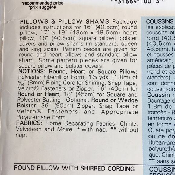 Vintage Better Homes & Gardens Designs for Butterick 1988 Sewing Pattern 6044 - Picture 8 of 11